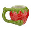 CERAMIC PIPE MUG STRAWBERRY