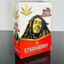BOB MARLEY HEMP WRAPS - 25 PACKS PER DISPLAY - 2 PER PACK-starwberry
