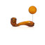 GRAV BUBBLER TRAP MINI SHERLOCK-amber color