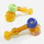  BUBBLER 6" INCH - HAMMER FUMED - ASSORTED