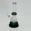 TATAOO WATERPIPE 9" INCH - BEAKER FROSTED - MATRIX PERC (C104) -