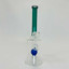 WATERPIPE 8" INCH - WITH HONEYBEE PERC - Green color