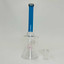 WATERPIPE 8" INCH - WITH HONEYBEE PERC - Blue color