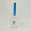 WATERPIPE 8" INCH - WITH HONEYBEE PERC - Blue color