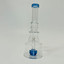 Waterpipe 8" Inch - With Perc-Blue