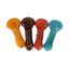 HANDPIPE 3" INCH - CHURA SPIRAL - ASSORTED COLORS - 4 PER PACK