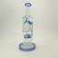 Aleaf - Waterpipe - The Double Tree Perc - 11 Inches - AL-2057-Blue