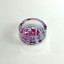 GLASS ASHTRAY - 3.5" DIAMETER - ASSORTED DESIGNS