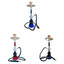 Dud Hookah Bubbly - 20" In Size - Glass Tray - 1 Hose - Assorted - Price Per Piece