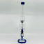 Waterpipe 18 Inch - Straight With Double Perc - Assorted