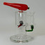 Sense Glass 6 Inch Waterpipe - Carrot With Matrix Perc - Price Per Piece - Red