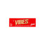 VIBES Hemp Rolling Papers with Tips 1 1/4 Size 24 Packs Box
