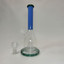 Waterpipe 10 Inch Bell Vase, Tube Color With Showerhead Perc