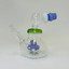 Waterpipe - 5" Inch - Helios Glass With Ufo Perc - Price Per Piece