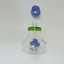 Waterpipe - 5" Inch - Helios Glass With Ufo Perc - Price Per Piece