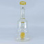 Helios Glass Waterpipe - 7" Inch - Bent Neck With Ball Showerhead Perc