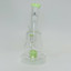 Helios Glass Waterpipe - 7" Inch - Bent Neck With Ball Showerhead Perc