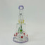 Waterpipe 7" Inch - Helios Glass - Bent Neck With Hive Perc