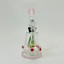 Waterpipe 7" Inch - Helios Glass - Bent Neck With Hive Perc