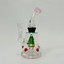 Waterpipe 7" Inch - Helios Glass - Bent Neck With Hive Perc