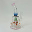 Waterpipe 7" Inch - Helios Glass - Bent Neck With Hive Perc