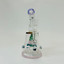 Waterpipe 7" Inch - Helios Glass - Bent Neck With Hive Perc