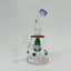 Waterpipe 7" Inch - Helios Glass - Bent Neck With Hive Perc
