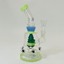 Waterpipe 7" Inch - Helios Glass - Bent Neck With Hive Perc