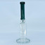 Waterpipe 10" Inch - Ribbed Ring Tube With Dual Perc