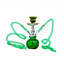 Premium Pumpkin Hookah - Us40122h - 9" Inch - 2 Hose - Petite-green color