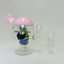 Helios Glass Waterpipe - 5 Inch - Mini Microscope with Hive Showerhead Perc - WPTG91