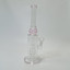 Waterpipe 12" Inch - Straight Mouth With Perc -pink