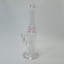 Waterpipe 12" Inch - Straight Mouth With Perc -pink