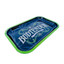 Green Line Metal Rolling Tray - Medium - 11 x 7.5 Inch