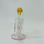 Helios Glass Waterpipe - 7" Inch - Straight With Flower and Donut Showerhead Perc
