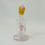 Helios Glass Waterpipe - 7" Inch - Straight With Flower and Donut Showerhead Perc