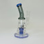 Helios Glass Waterpipe - 6.5" Inch - Bent Neck and Ball Showerhead Perc