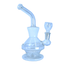 Bent Neck Waterpipe With Showerhead Perc - 7 Inch - Wpag72
