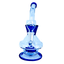 Bent Neck Waterpipe With Showerhead Perc - 7 Inch - Wpag72