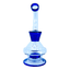 Bent Neck Waterpipe With Showerhead Perc - 7 Inch - Wpag72