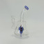 Helios Glass Bell Waterpipe With Random Showerhead Perc - 6 Inch - Wptg110 - Assorted Colors - Price Per Piece