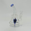 Helios Glass Bell Waterpipe With Random Showerhead Perc - 6 Inch - Wptg110 - Assorted Colors - Price Per Piece