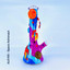 AL61 - Space Themed 10 Inch Waterpipe Beaker