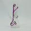 Waterpipe 8" Inch - Percolator With Grape Designs