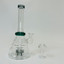 Waterpipe 7 Inch - Layered Glass With Inline Perc - WPLG191