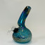 Glass Waterpipe 6 Inch - Ray-K-7 - Assorted Colors - Price Per Piece - WPRT9-Blue