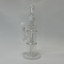 	
WPAG47 - 12 Inch Waterpipe - Fancy Straight With Matrix Perc-White