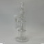 WPAG47 - 12 Inch Waterpipe - Fancy Straight With Matrix Perc-White