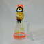 Pop Painted - Glow In The Dark Waterpipe - 10.5 Inch - WPNA118