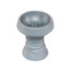 Byo Stone 1 Tone Hookah Bowl-Gray